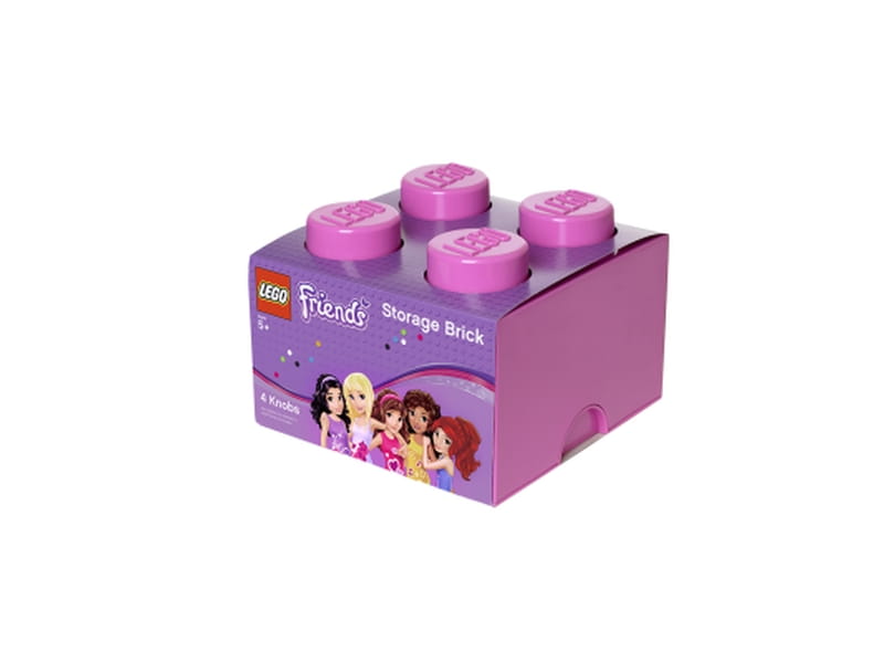 LEGO 40031744 Pojemnik na klocki 2x2 Friends różowy