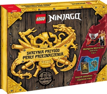 LEGO NINJAGO WLB6707 SKRZYNIA PRZYGÓD PERŁY PRZEZNACZENIA