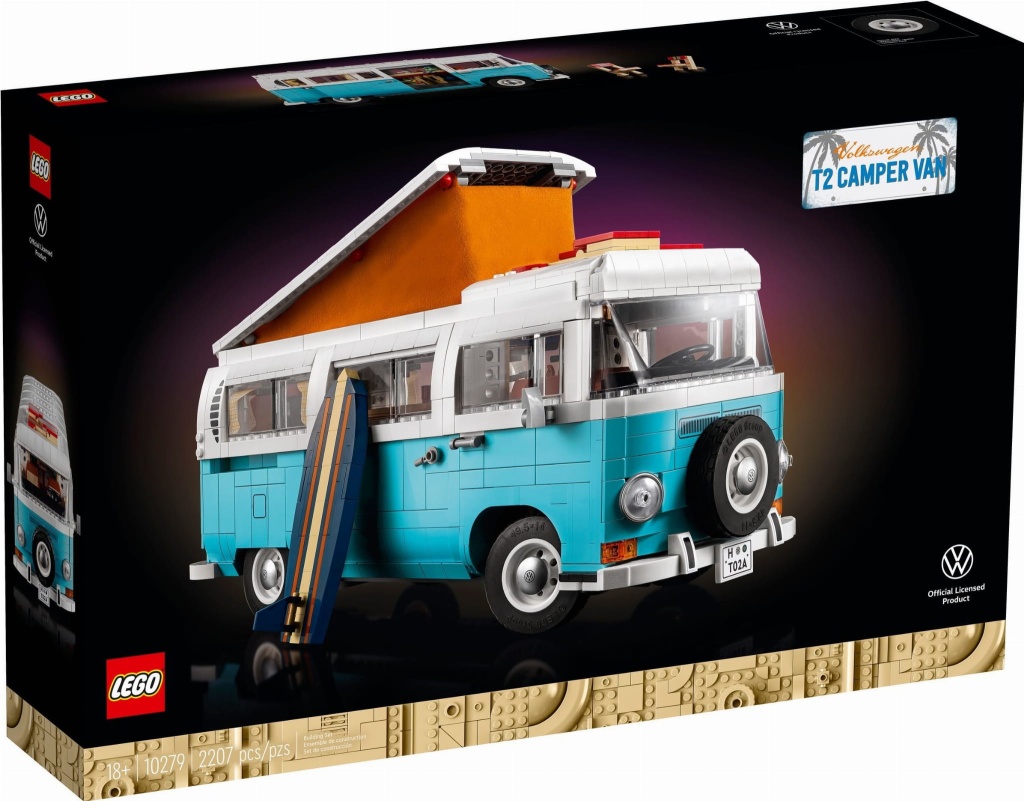 LEGO 10279 Creator Mikrobus kempingowy Volkswagen T2