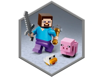 LEGO 21177 Minecraft Zasadzka Creepera™