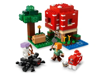 LEGO 21179 Minecraft Dom w grzybie