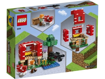 LEGO 21179 Minecraft Dom w grzybie