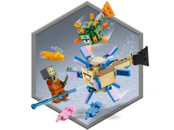 LEGO 21180 Minecraft Walka ze strażnikami