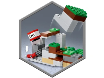 LEGO 21181 Minecraft Królicza farma