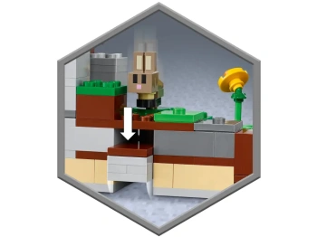 LEGO 21181 Minecraft Królicza farma