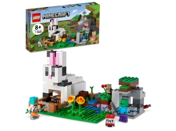 LEGO 21181 Minecraft Królicza farma
