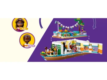 LEGO 41702 Friends Łódź mieszkalna na kanale