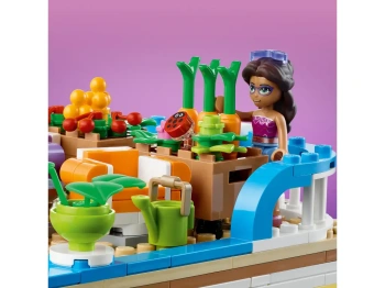 LEGO 41702 Friends Łódź mieszkalna na kanale