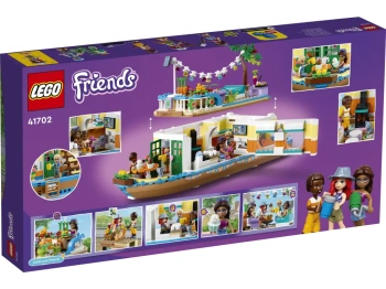 LEGO 41702 Friends Łódź mieszkalna na kanale