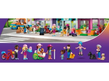 LEGO 41704 Friends Budynki przy głównej ulicy
