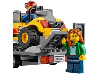 LEGO City 60082 Mała terenówka z przyczepką