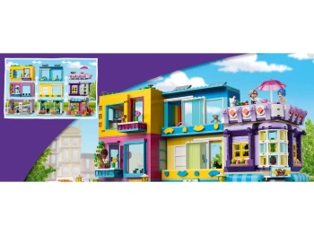 LEGO 41704 Friends Budynki przy głównej ulicy