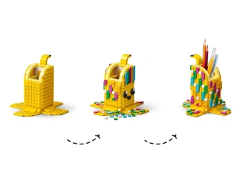 LEGO 41948 DOTS Uroczy banan — pojemnik na długopisy