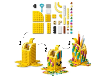 LEGO 41948 DOTS Uroczy banan — pojemnik na długopisy
