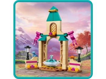LEGO 43198 Disney Princess Dziedziniec zamku Anny