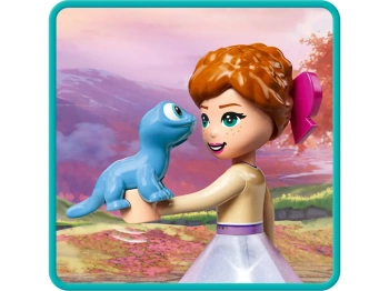 LEGO 43198 Disney Princess Dziedziniec zamku Anny