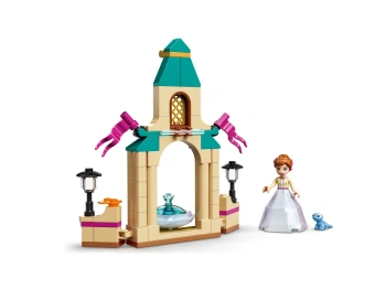 LEGO 43198 Disney Princess Dziedziniec zamku Anny