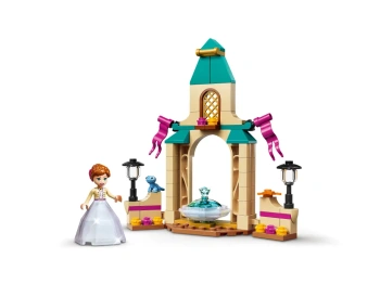 LEGO 43198 Disney Princess Dziedziniec zamku Anny