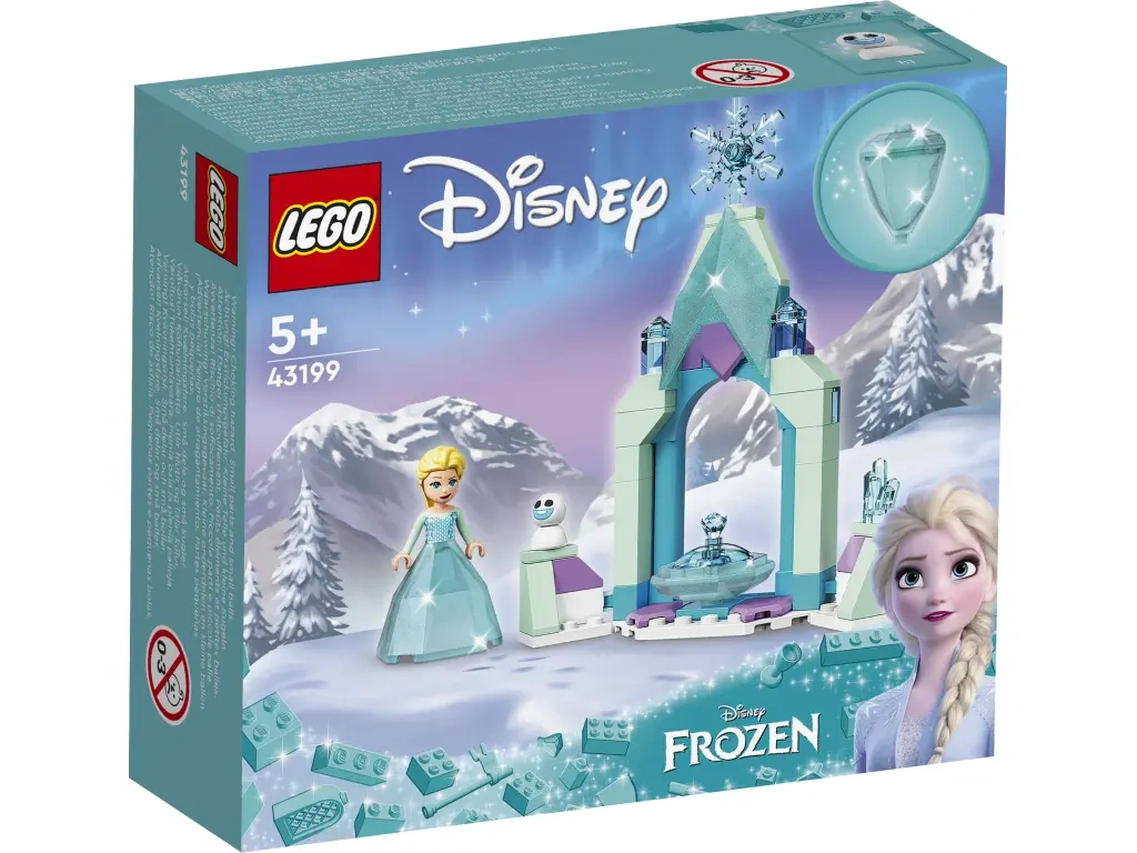 LEGO 43199 Disney Princess Dziedziniec zamku Elzy