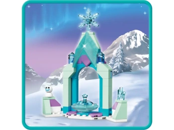LEGO 43199 Disney Princess Dziedziniec zamku Elzy