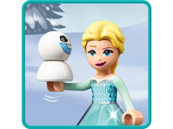 LEGO 43199 Disney Princess Dziedziniec zamku Elzy