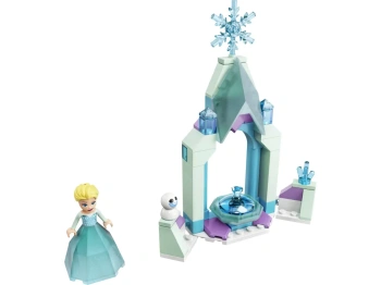 LEGO 43199 Disney Princess Dziedziniec zamku Elzy