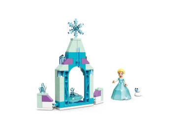 LEGO 43199 Disney Princess Dziedziniec zamku Elzy