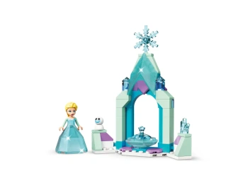 LEGO 43199 Disney Princess Dziedziniec zamku Elzy