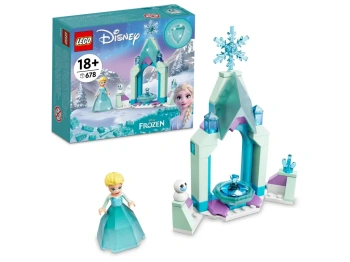 LEGO 43199 Disney Princess Dziedziniec zamku Elzy
