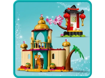 LEGO 43208 Disney Princess Przygoda Dżasminy i Mulan