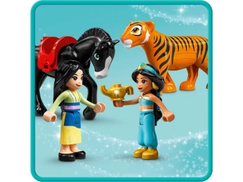 LEGO 43208 Disney Princess Przygoda Dżasminy i Mulan