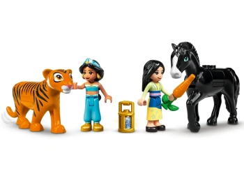 LEGO 43208 Disney Princess Przygoda Dżasminy i Mulan