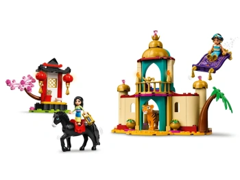 LEGO 43208 Disney Princess Przygoda Dżasminy i Mulan