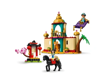 LEGO 43208 Disney Princess Przygoda Dżasminy i Mulan