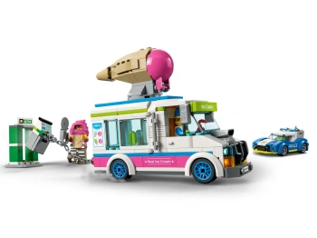 LEGO 60314 City Policyjny pościg za furgonetką z lodami