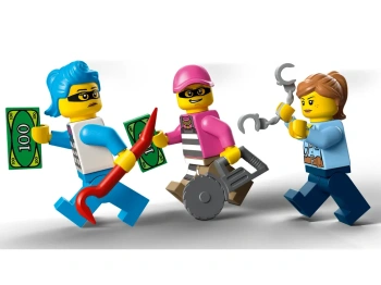 LEGO 60314 City Policyjny pościg za furgonetką z lodami