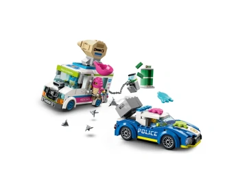 LEGO 60314 City Policyjny pościg za furgonetką z lodami