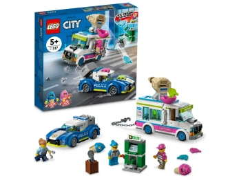 LEGO 60314 City Policyjny pościg za furgonetką z lodami