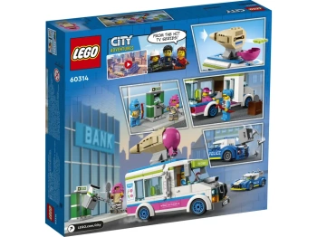 LEGO 60314 City Policyjny pościg za furgonetką z lodami