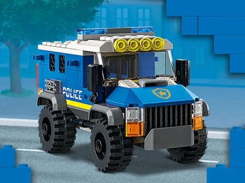 LEGO 60317 City Napad na bank