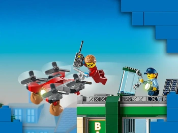 LEGO 60317 City Napad na bank