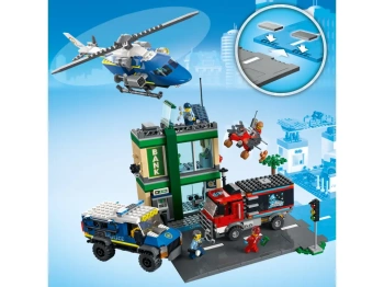 LEGO 60317 City Napad na bank