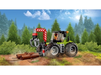 LEGO City 60181  Traktor leśny