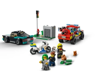 LEGO 60319 City Akcja strażacka i policyjny pościg