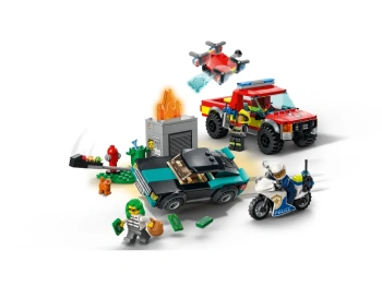 LEGO 60319 City Akcja strażacka i policyjny pościg
