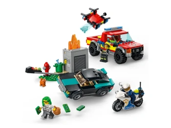 LEGO 60319 City Akcja strażacka i policyjny pościg