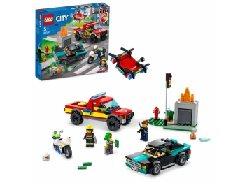 LEGO 60319 City Akcja strażacka i policyjny pościg