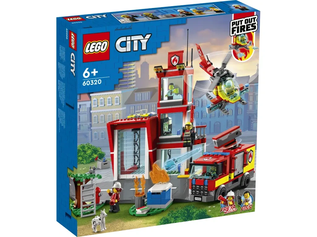 LEGO 60320 City Remiza strażacka