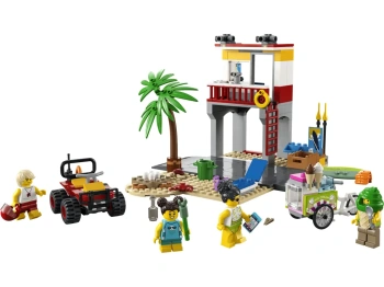LEGO 60328 City Stanowisko ratownicze na plaży