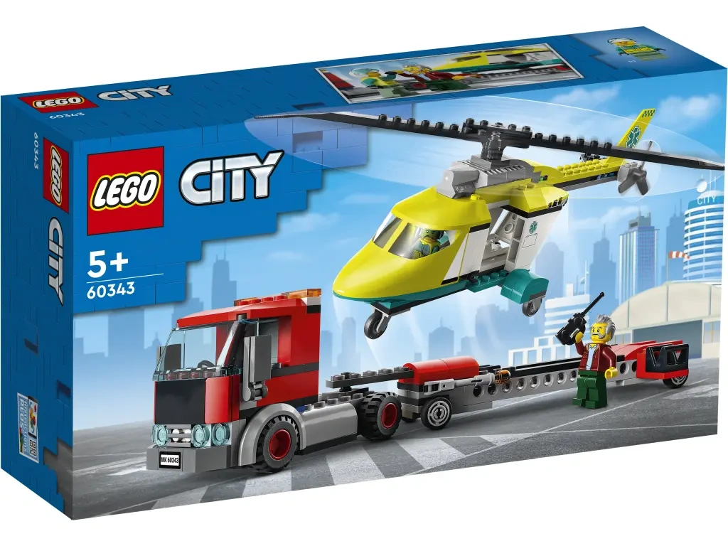 LEGO 60343 City Laweta helikoptera ratunkowego
